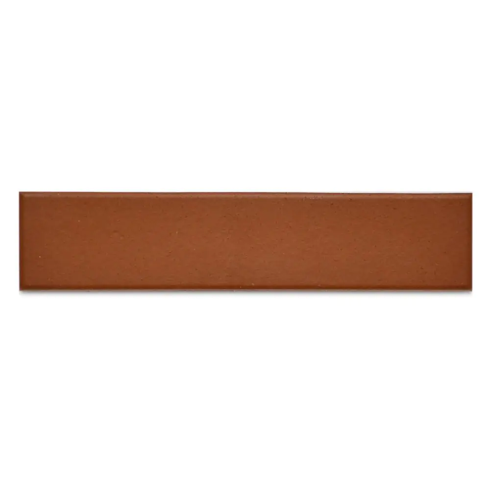 Riemchen Argelith E4309 rot matt 5x24 cm