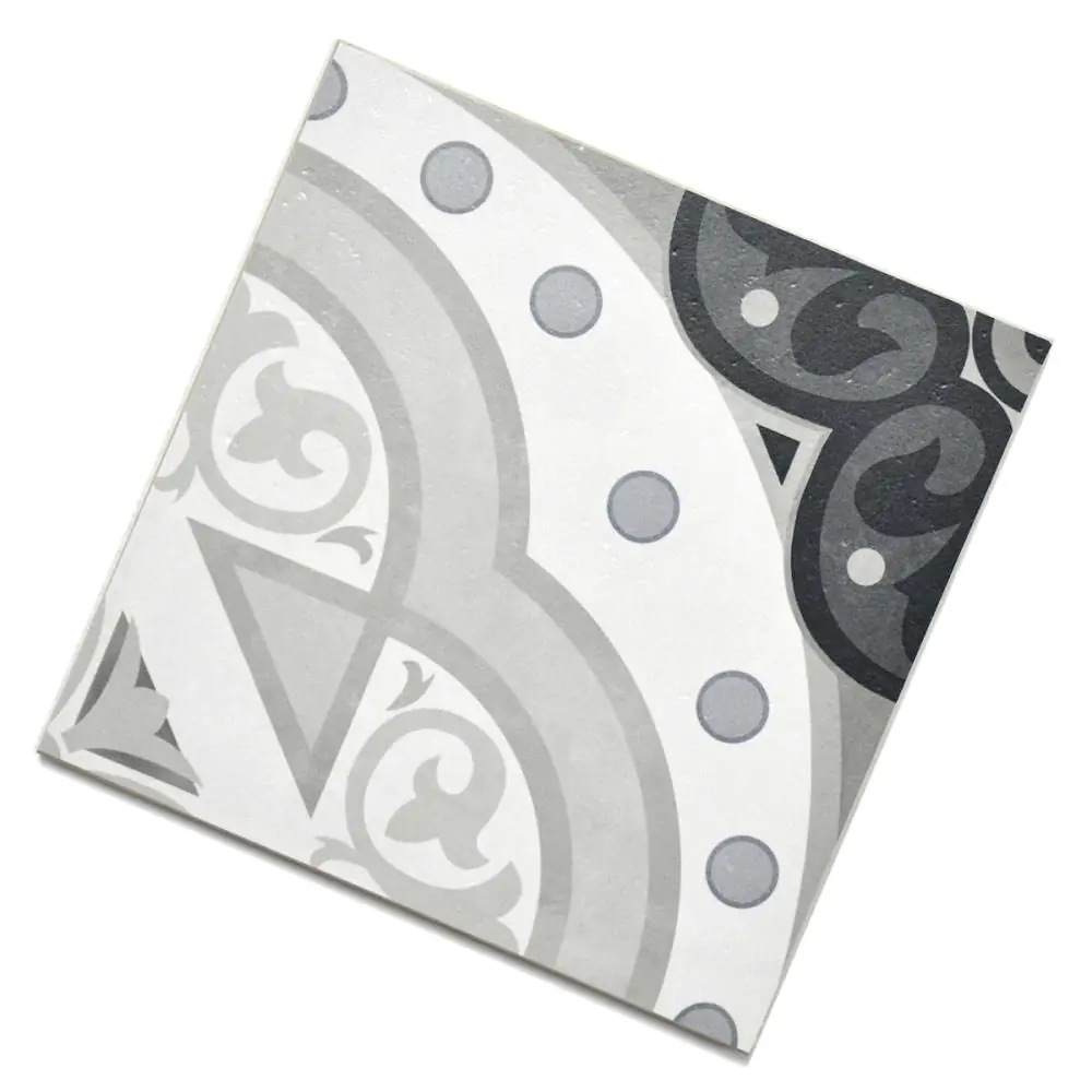Bodenfliese Dekor Villeroy & Boch 2634 CF9H Century Unlimited grey grau 20x20 cm I.Sorte