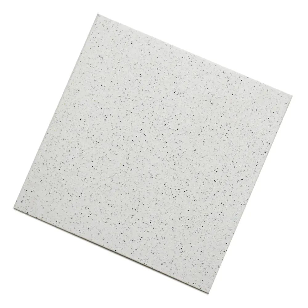 Bodenfliese Agrob Buchtal E4466 42060 420.1 weiß anthrazit braun gesprenkelt 29,5x29,5 cm