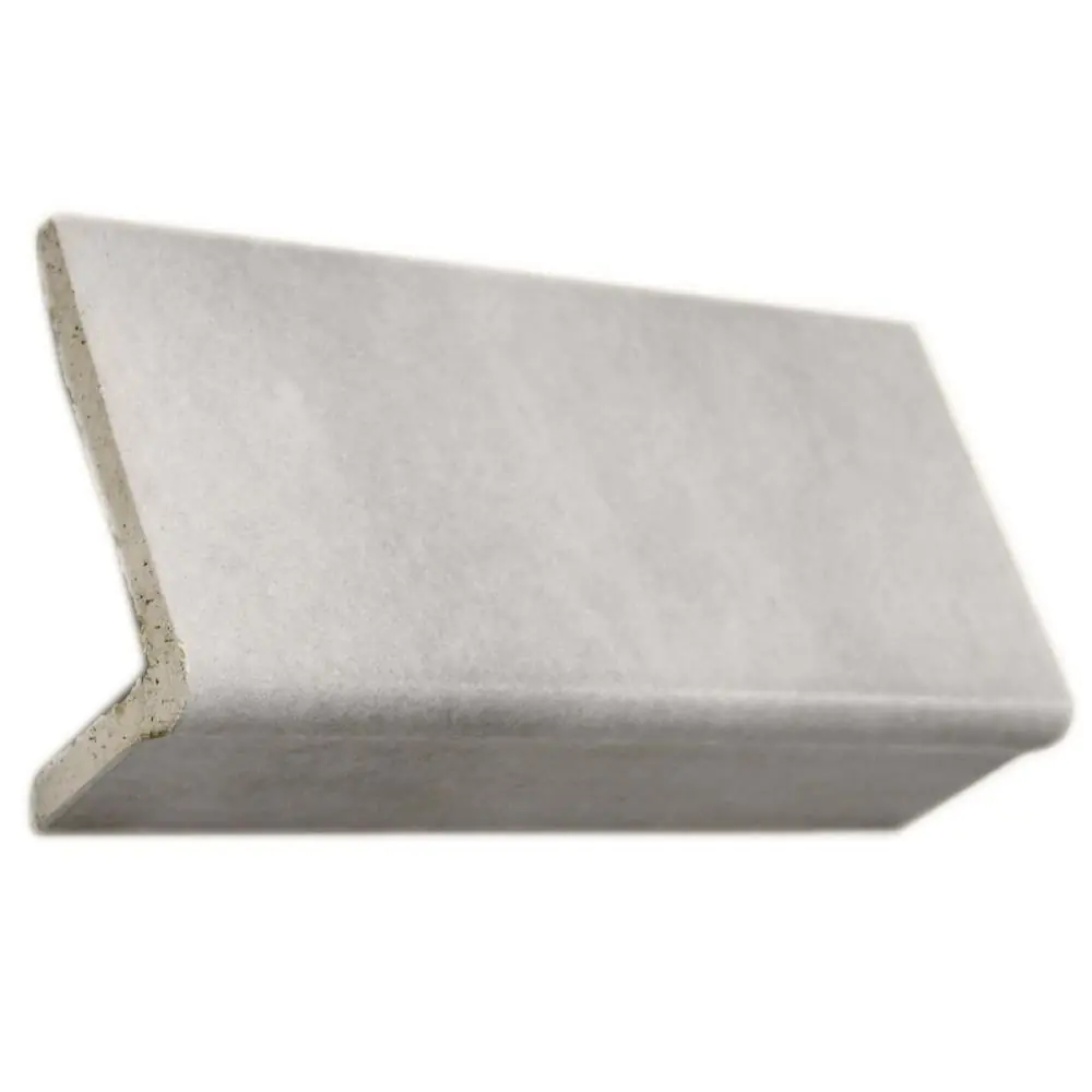 Treppenauftritt Schenkel E4601 Bullnose grau 11x24,5 cm