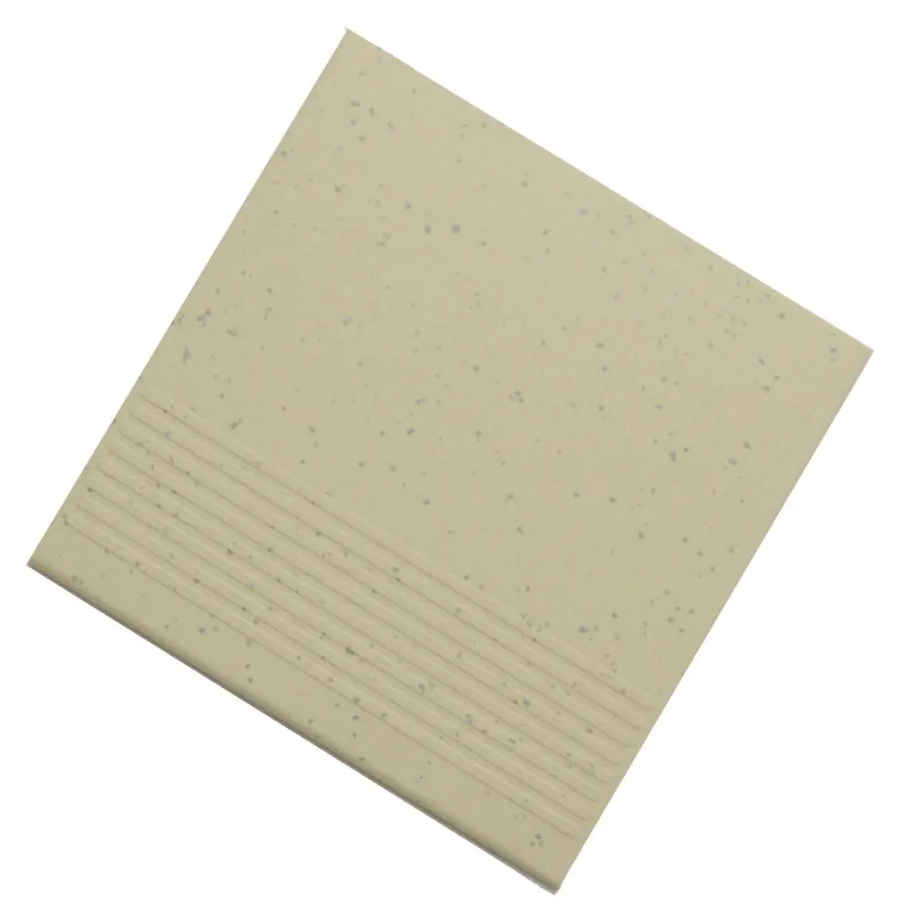 Treppenauftritt Flaviker E1397 creme grau Grobkorn 30x30 cm Treppenauftritt Flaviker E1397 creme grau Grobkorn 30x30 cm