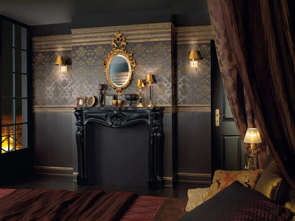 Bordüre Villeroy & Boch 1545 ET34 La Diva tulipe noire 7x30 cm I.Sorte Bordüre Villeroy & Boch 1545 ET34 La Diva tulipe noire 7x30 cm I.Sorte