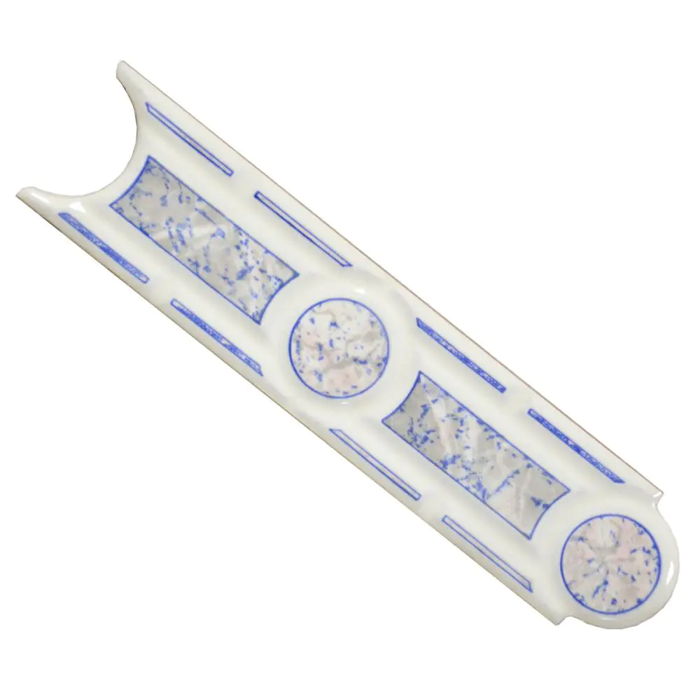 Bordüre Ceramica Montoliu Nr.501 azul weiß blau rosa 5x20 cm Bordüre Ceramica Montoliu Nr.501 azul weiß blau rosa 5x20 cm