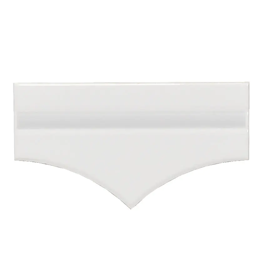 Bordüre Villeroy & Boch Nr.827 1136 LD27 Zenith weiß manhattan 6,5/10,6x20 cm I.Sorte