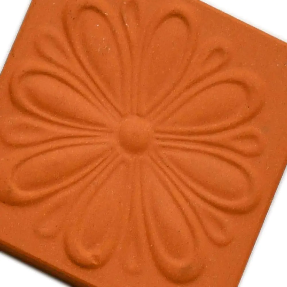 Einleger Dekor Villeroy & Boch E4670 206 rotbraun 8x8 cm I.Sorte
