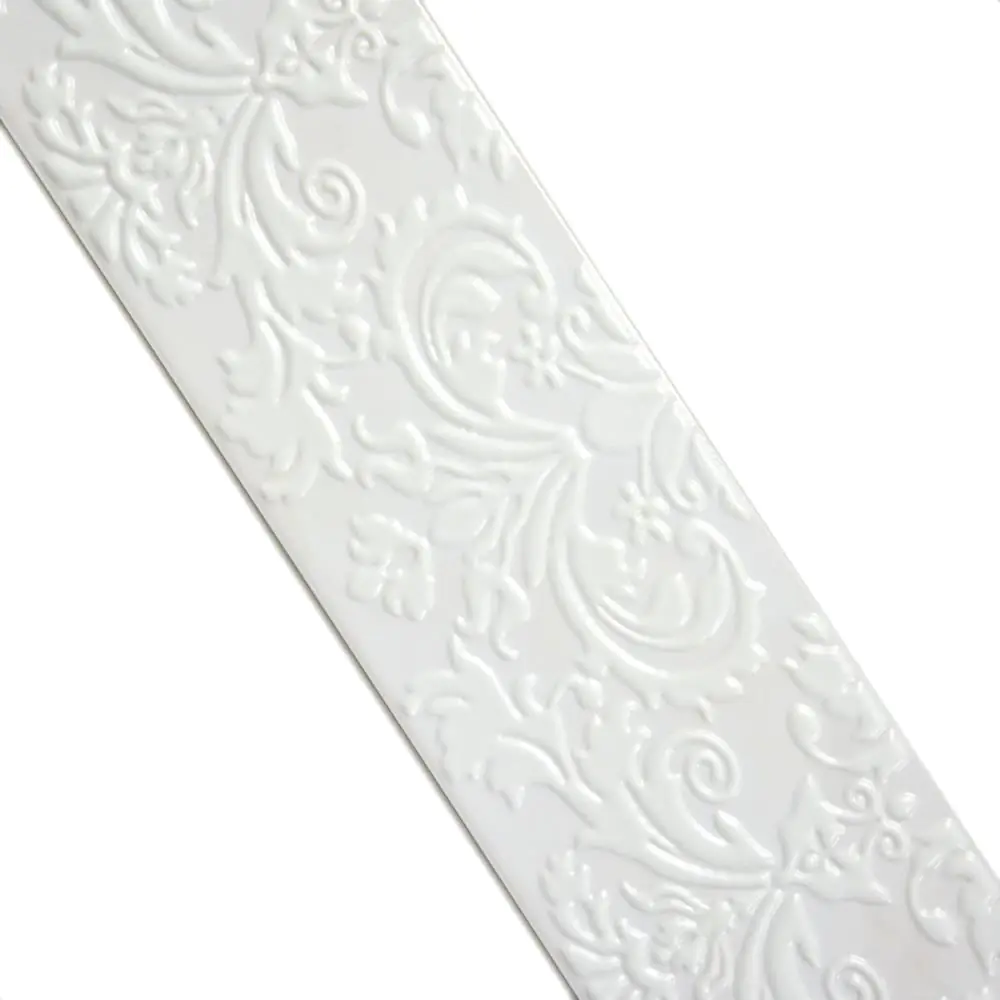 Bordüre Agrob Buchtal 280806 Aramis Grace weiß beige 13x60 cm I.Sorte Bordüre Agrob Buchtal 280806 Aramis Grace weiß beige 13x60 cm I.Sorte