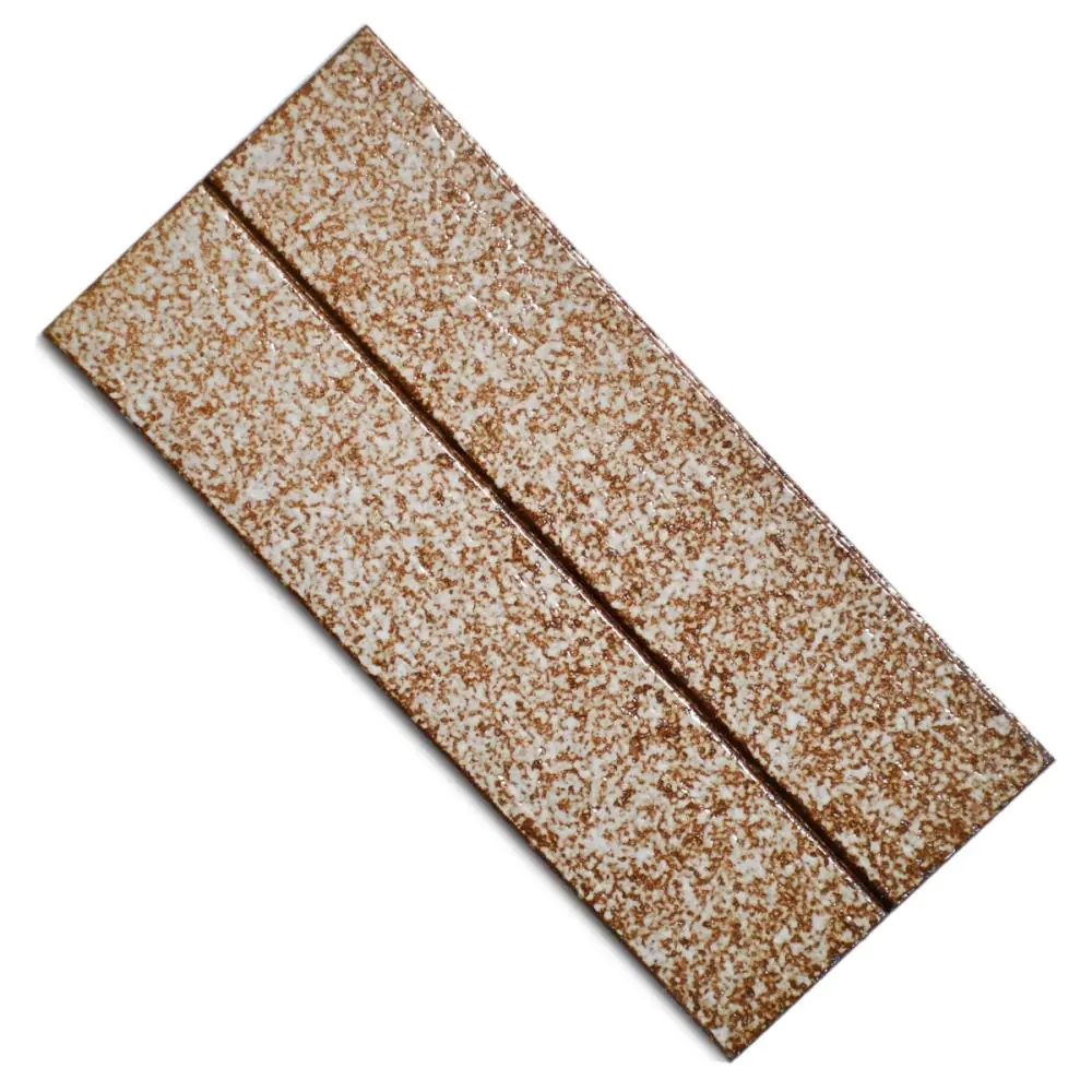 Riemchen Spaltplatte Annawerk E4247 weiß rot 10,7x24 cm