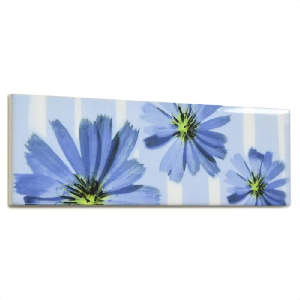 Bordüre Villeroy & Boch 1483 CS62 Creative System blau Blume 6,5x20 cm I.Sorte Bordüre Villeroy & Boch 1483 CS62 Creative System blau Blume 6,5x20 cm I.Sorte