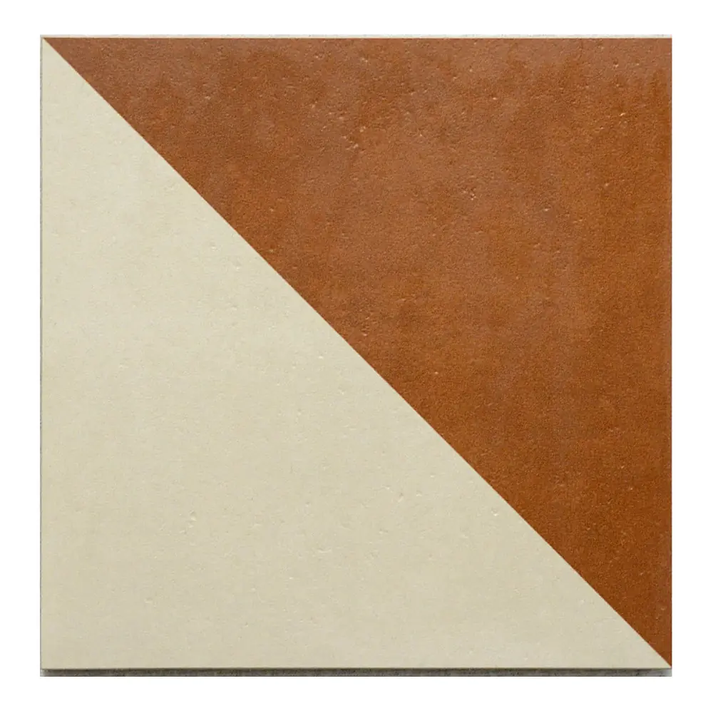 Bodenfliese Villeroy & Boch E4007 2634 CF4A Century Unlimited creme rot braun 20x20 cm I.Sorte