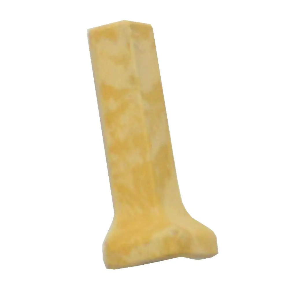 Hohlkehlsockel Aussenecke Ostara E2400 creme gelb 4x11,5 cm
