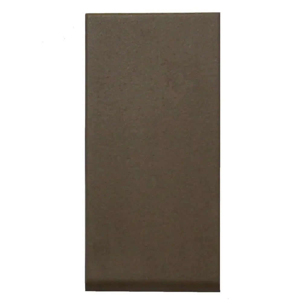 Fensterbank mit Wassernase Argelith E2720 braun 10x20 cm I.Sorte