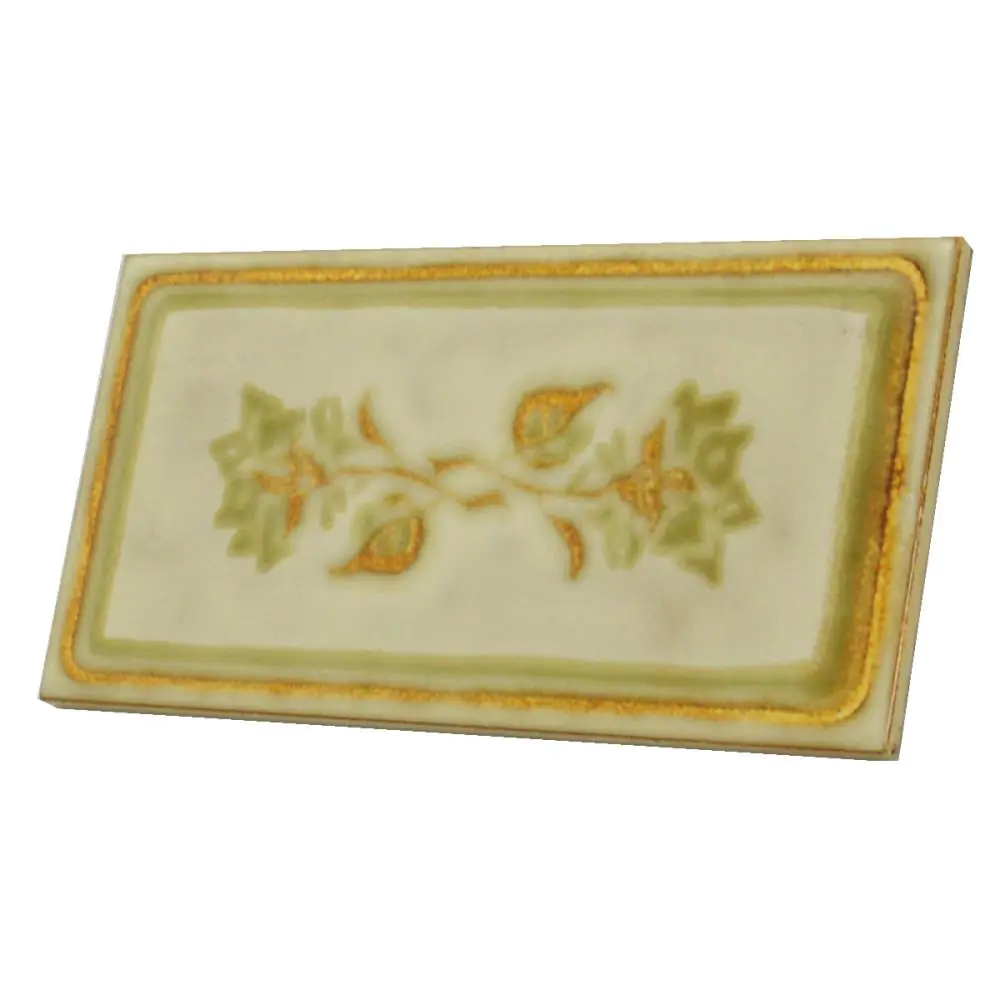 Wandfliese Dekor Wessel Keramik E2827 179403 Saba creme beige grün 10x20 cm II.Sorte Wandfliese Dekor Wessel Keramik E2827 179403 Saba creme beige grün 10x20 cm II.Sorte