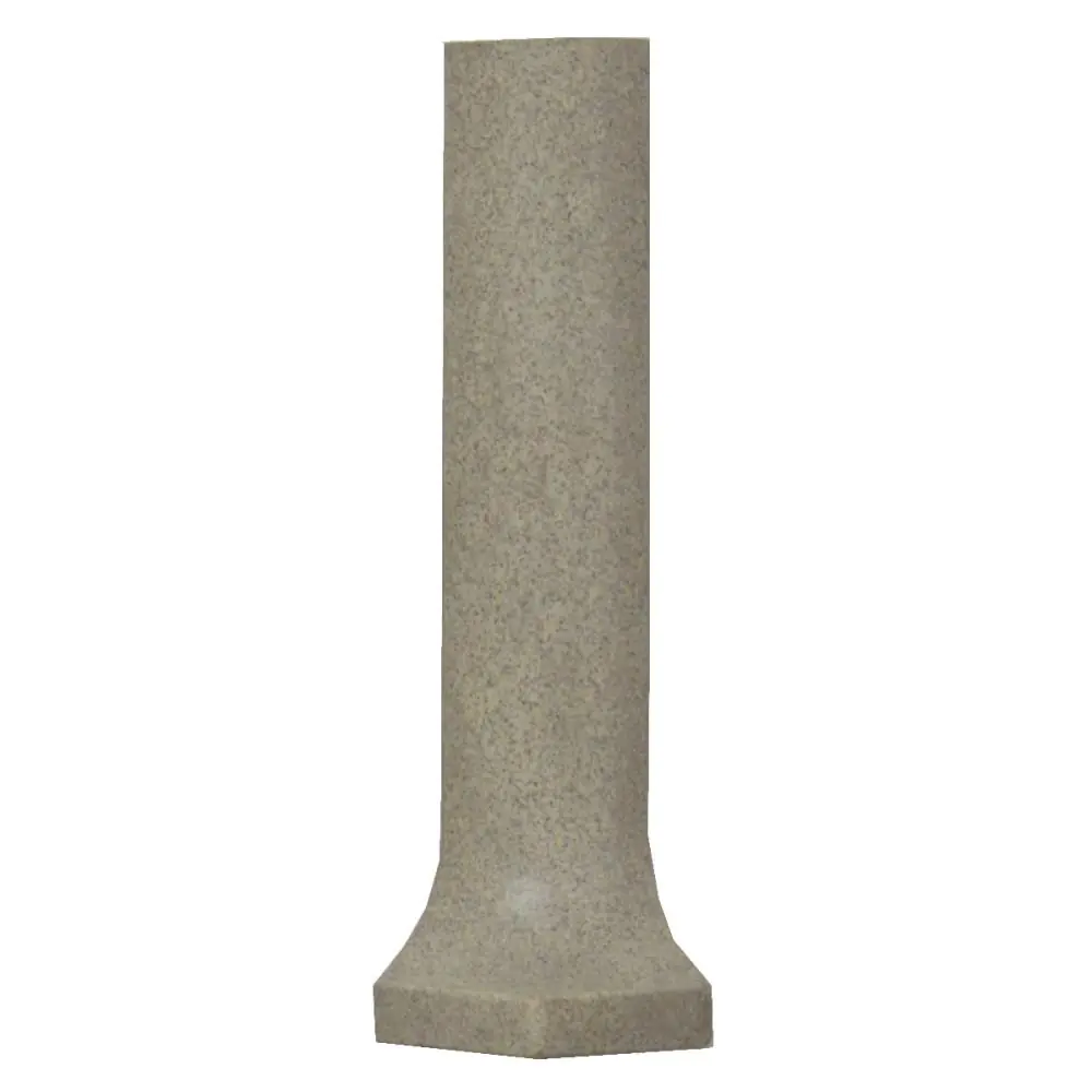 Hohlkehlsockel Aussenecke Ostara E2392 grau 4x15,5 cm