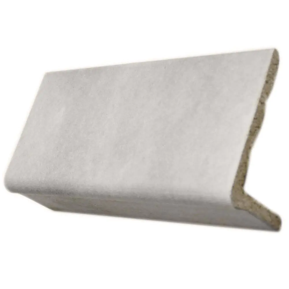 Treppenauftritt Schenkel E4601 Bullnose grau 11x24,5 cm