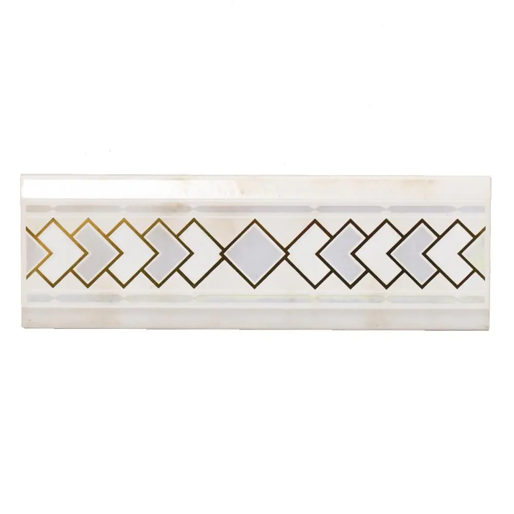 Bordüre Villeroy & Boch Nr.750 1453 LM71 Vienna beige gold 6,5x20 cm I.Sorte