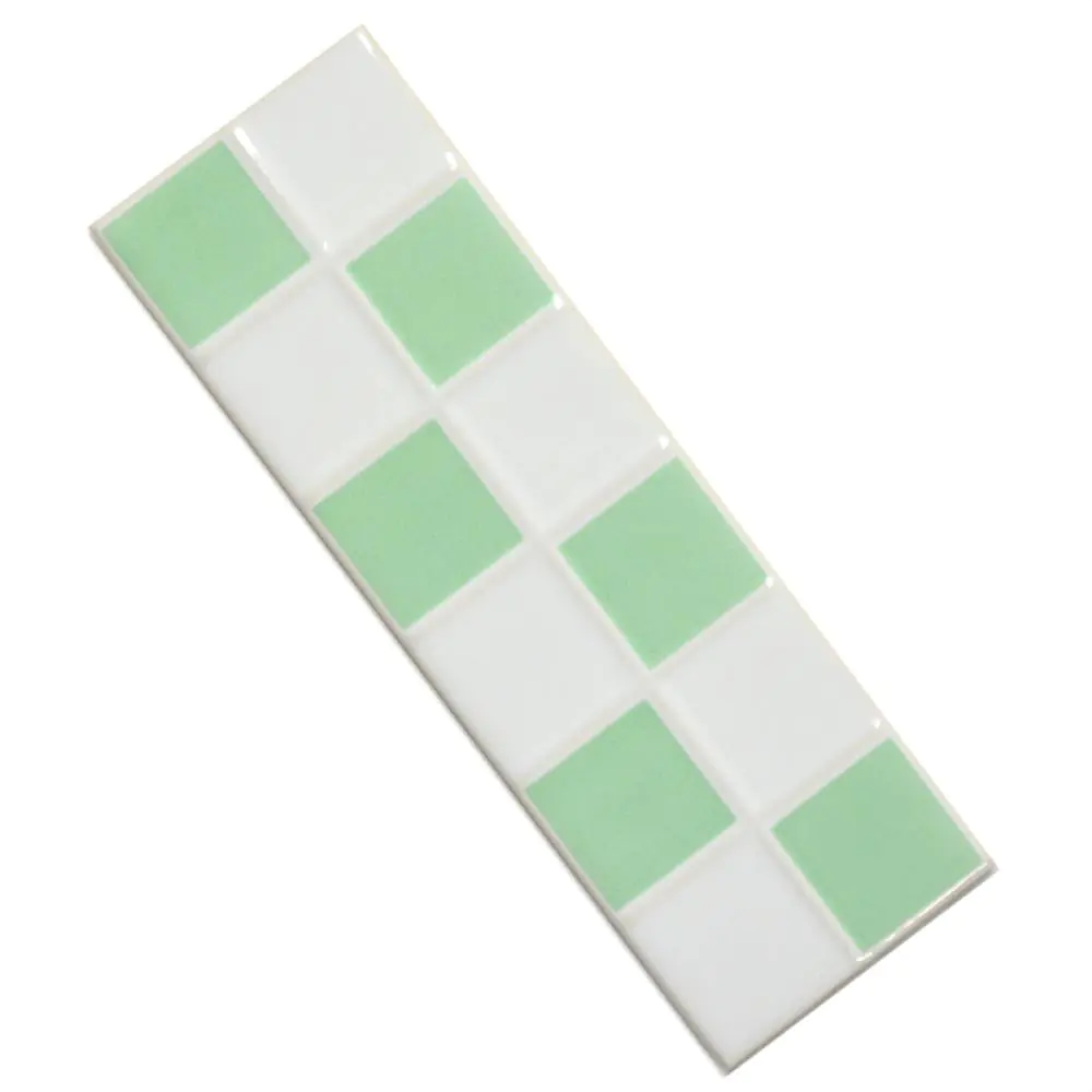 Bordüre Villeroy & Boch 1475 CS20 Creative System jadegrün weiß 6,5x20 cm I.Sorte Bordüre Villeroy & Boch 1475 CS20 Creative System jadegrün weiß 6,5x20 cm I.Sorte