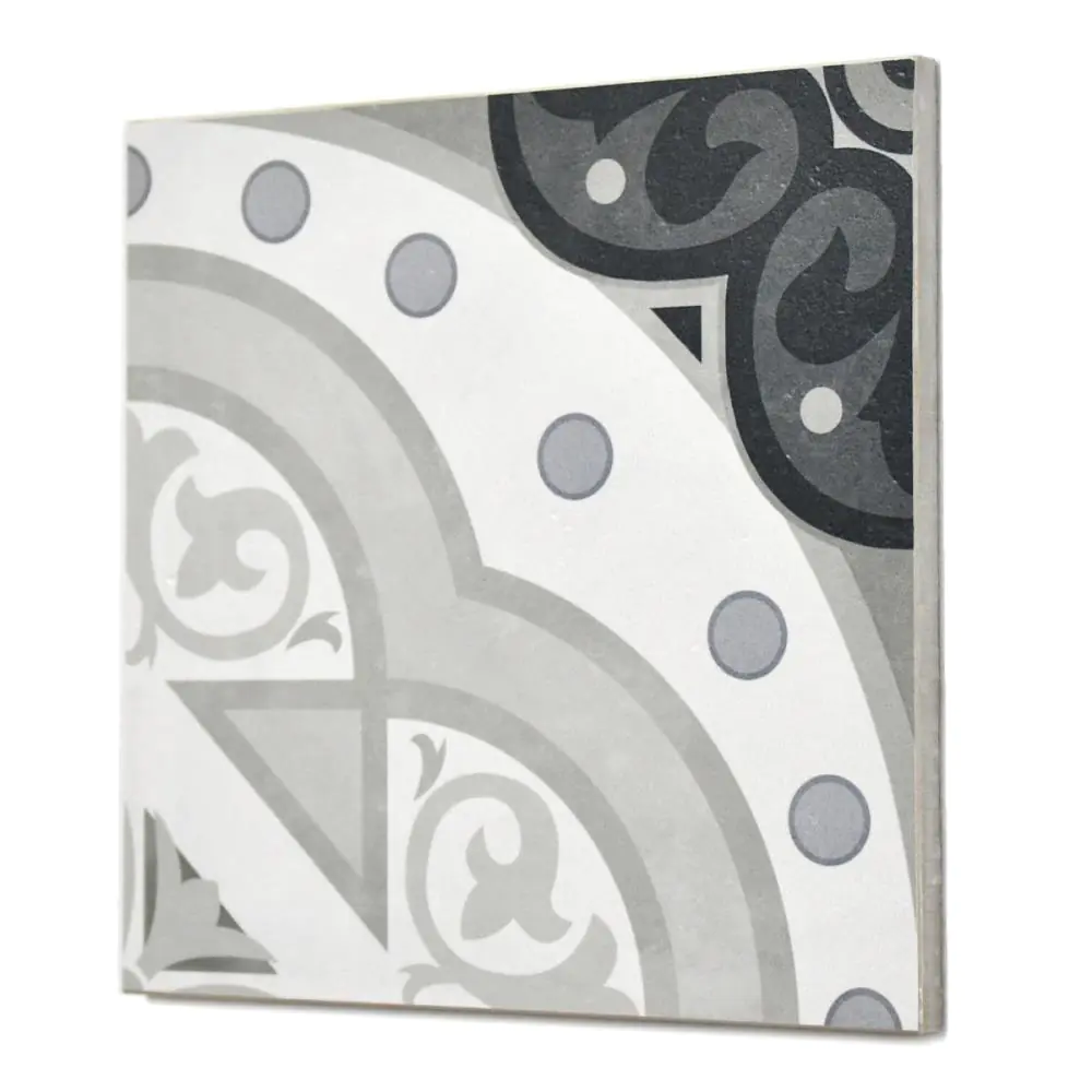 Bodenfliese Dekor Villeroy & Boch 2634 CF9H Century Unlimited grey grau 20x20 cm I.Sorte