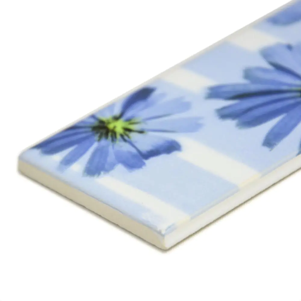 Bordüre Villeroy & Boch 1483 CS62 Creative System blau Blume 6,5x20 cm I.Sorte Bordüre Villeroy & Boch 1483 CS62 Creative System blau Blume 6,5x20 cm I.Sorte