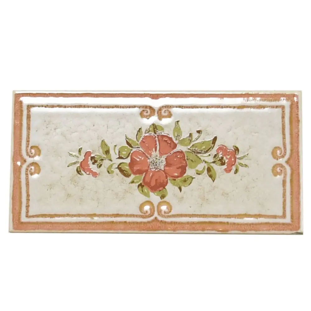 Wandfliese Dekor Villeroy & Boch E5672 1331 A87 Vienna carneol 10x20 cm I.Sorte