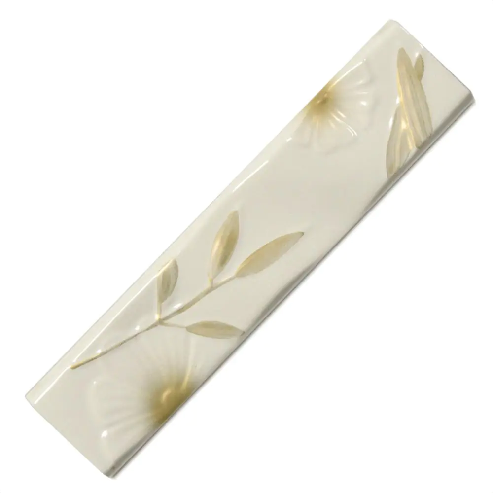 Bordüre Villeroy & Boch 1732 FL26 White Classic weiß beige 5,5x25 cm I.Sorte Bordüre Villeroy & Boch 1732 FL26 White Classic weiß beige 5,5x25 cm I.Sorte