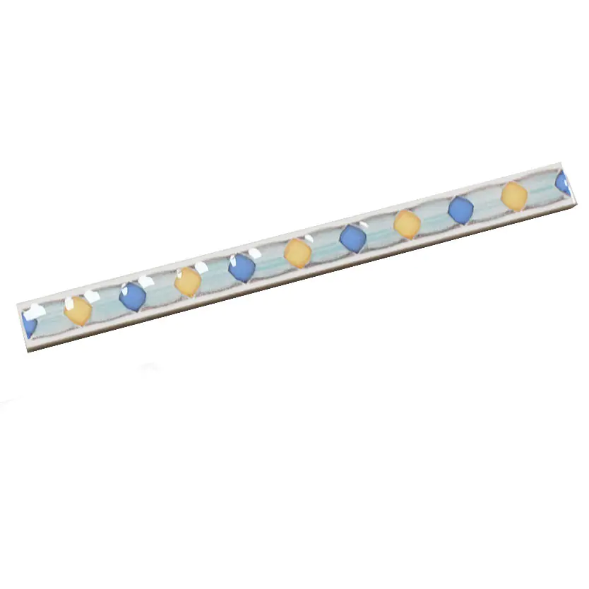 Bordüre Villeroy & Boch Nr.759 1398 JL19 Sun mehrfarbig 2x25 cm I.Sorte