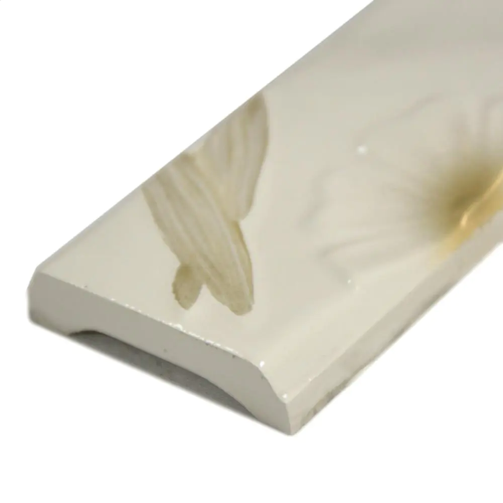 Bordüre Villeroy & Boch 1732 FL26 White Classic weiß beige 5,5x25 cm I.Sorte Bordüre Villeroy & Boch 1732 FL26 White Classic weiß beige 5,5x25 cm I.Sorte