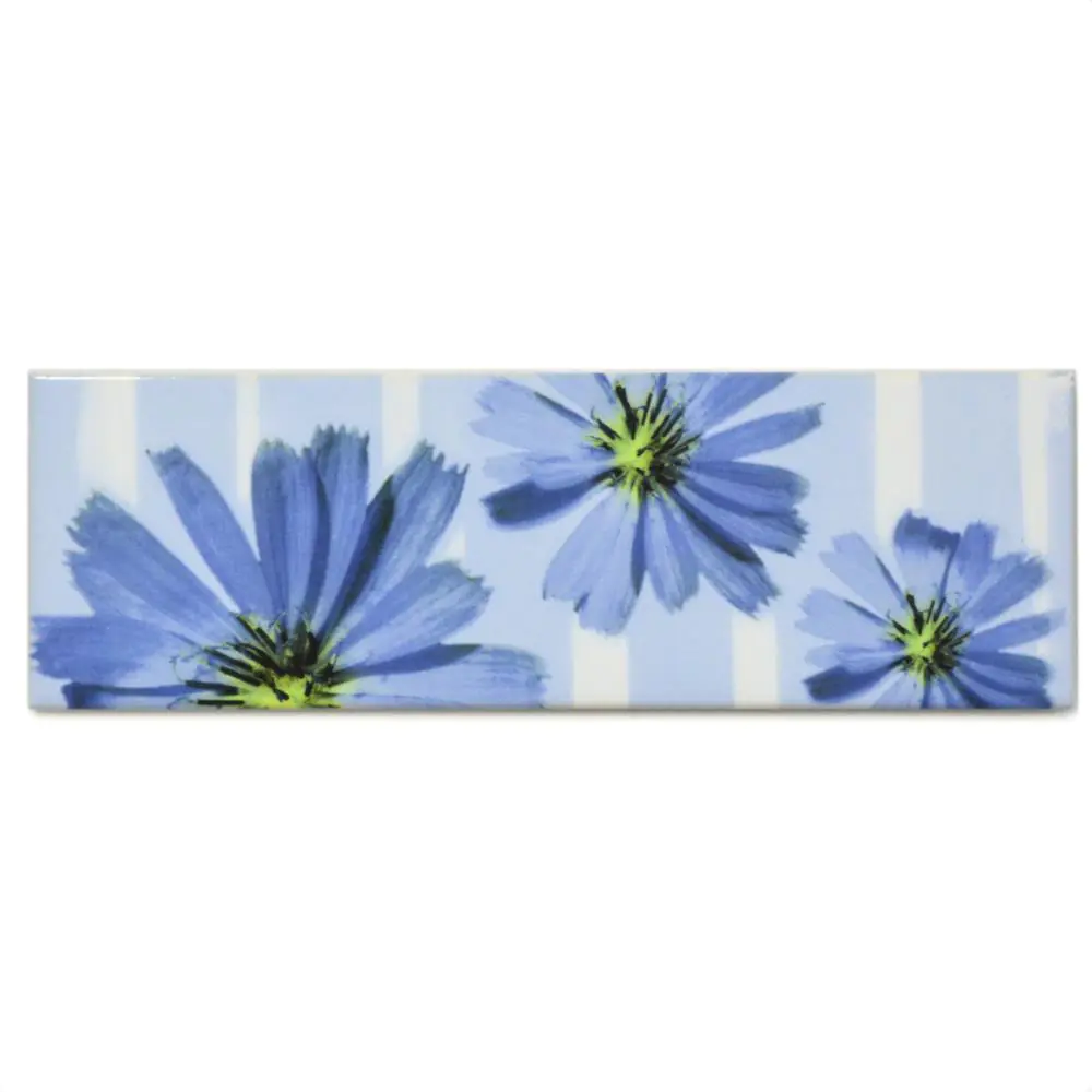 Bordüre Villeroy & Boch 1483 CS62 Creative System blau Blume 6,5x20 cm I.Sorte Bordüre Villeroy & Boch 1483 CS62 Creative System blau Blume 6,5x20 cm I.Sorte