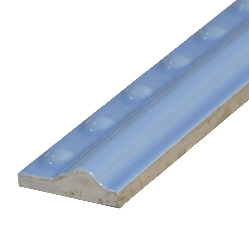 Bordüre Porcelanosa Nr.426 hellblau Kugel 5x20 cm Bordüre Porcelanosa Nr.426 hellblau Kugel 5x20 cm