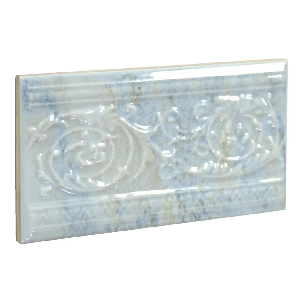 Bordüre Porcelanosa Nr.430 Florencia celeste blau 10x20 cm Bordüre Porcelanosa Nr.430 Florencia celeste blau 10x20 cm