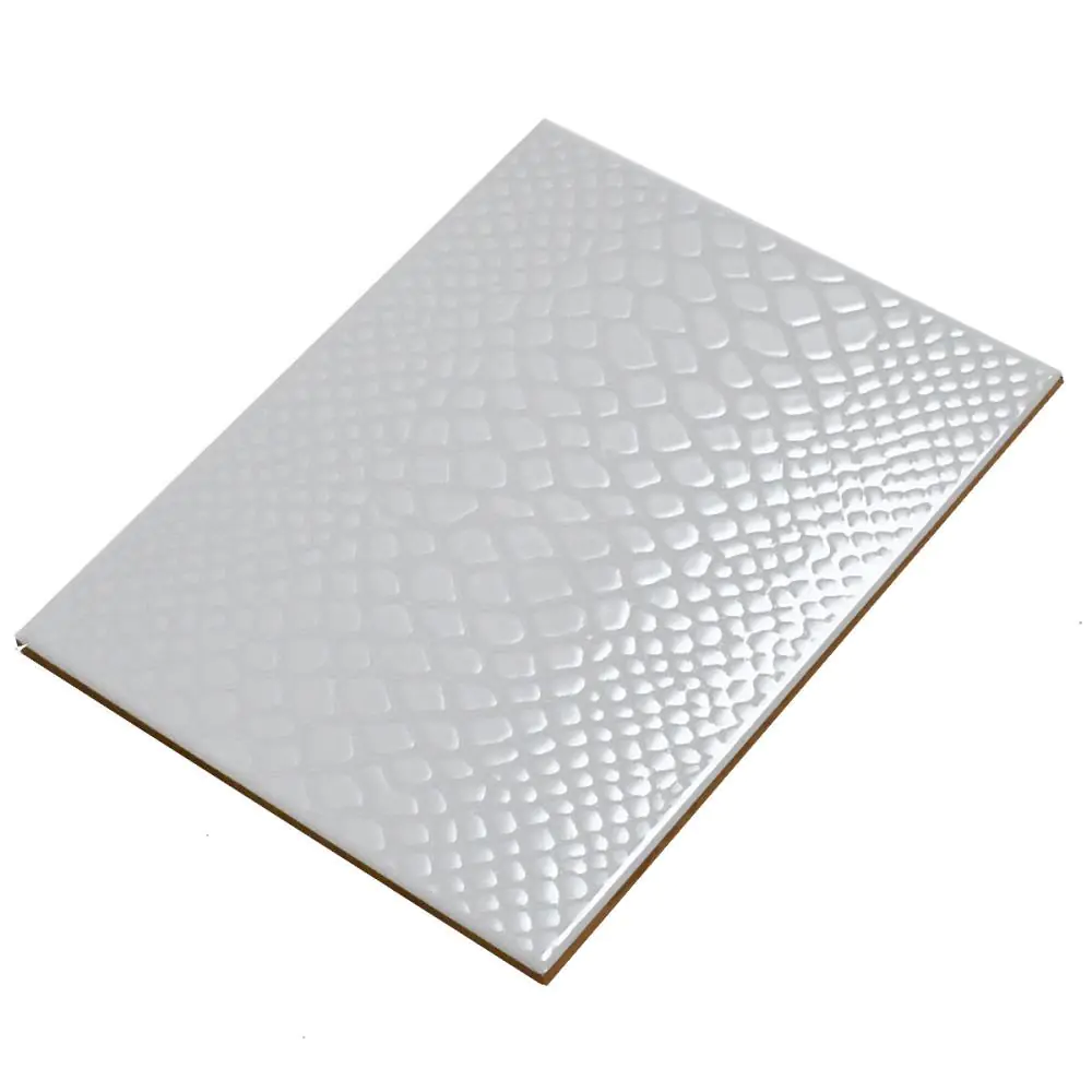 Wandfliese Dekor Extracompact E3293 grau 20x25 cm