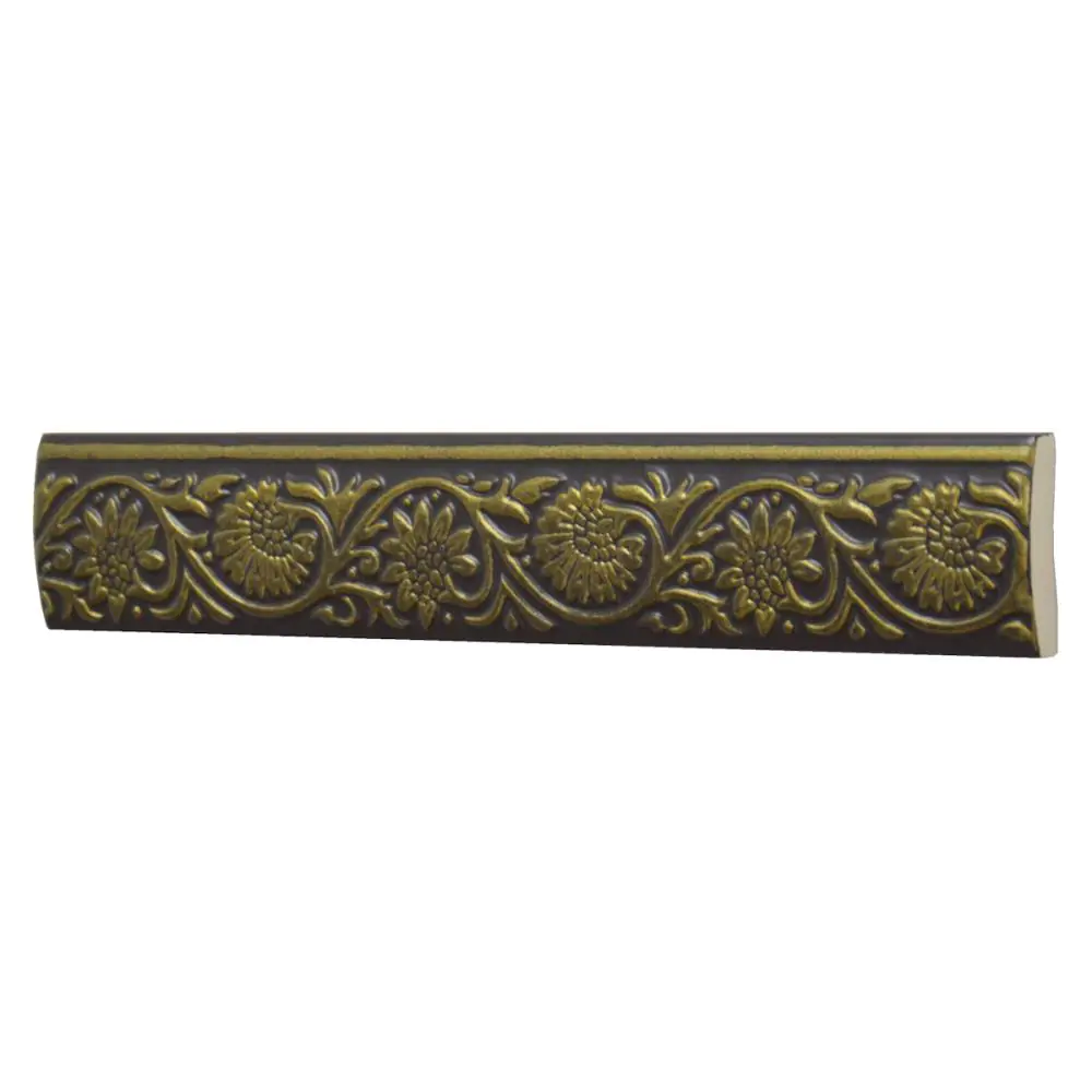 Bordüre Villeroy & Boch 1541 ET34 La Diva tulipe noire 5x30 cm I.Sorte Bordüre Villeroy & Boch 1541 ET34 La Diva tulipe noire 5x30 cm I.Sorte