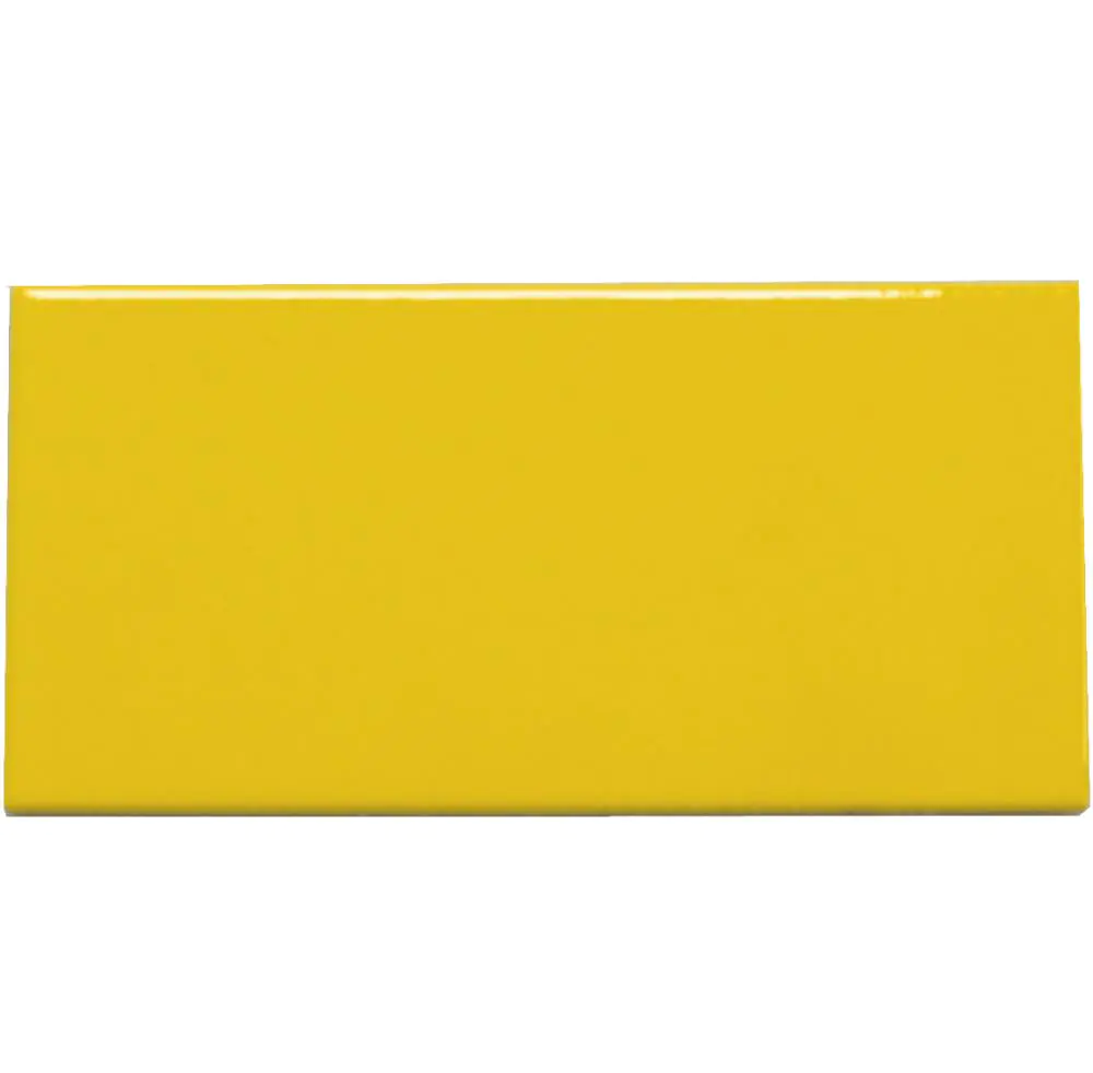 Wandfliese Agrob Buchtal E9 8110 140 gelb 11,5x24 cm Wandfliese Agrob Buchtal E9 8110 140 gelb 11,5x24 cm