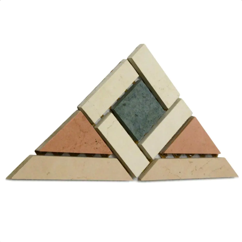 Mosaik Agrob Buchtal 056063 Kuros cotto creme grün 15x30 cm I.Sorte