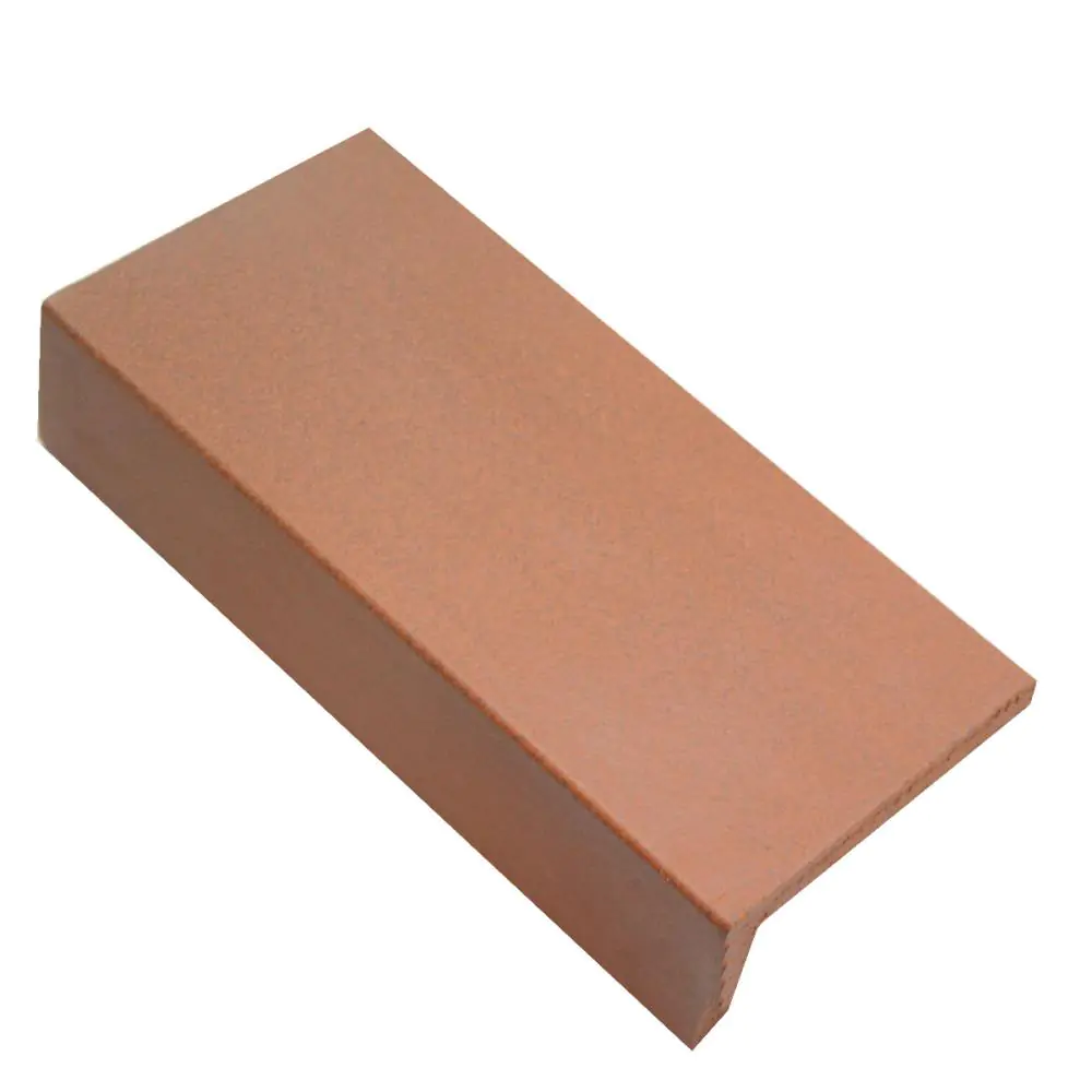 Treppenauftritt E714 rotbraun 11,5x24 cm Treppenauftritt E714 rotbraun 11,5x24 cm