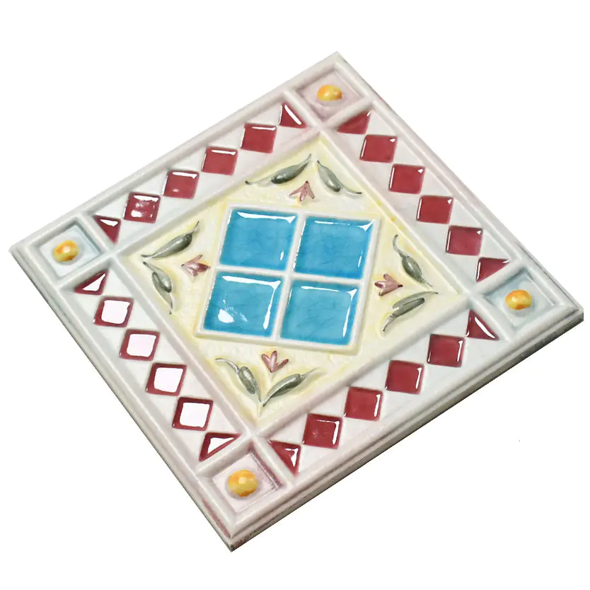 Wandfliese Dekor Villeroy & Boch E3389 1114 LA47 Camargue mehrfarbig 20x20 cm I.Sorte