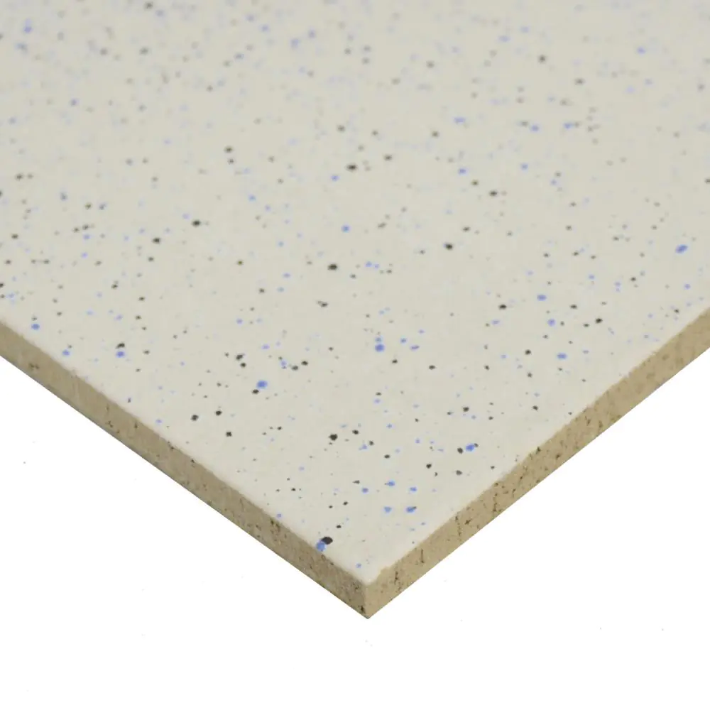 Bodenfliese Spaltplatte Mosa E627 weiß blau schwarz gesprenkelt 24x24 cm