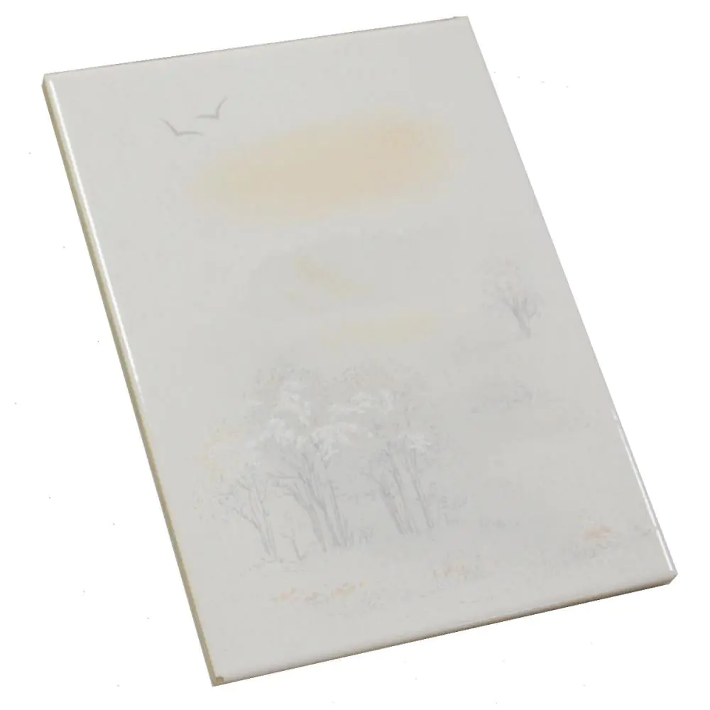 Wandfliese Dekor AWS Keramik E2841 beige grau weiß 15x20 cm I.Sorte Wandfliese Dekor AWS Keramik E2841 beige grau weiß 15x20 cm I.Sorte
