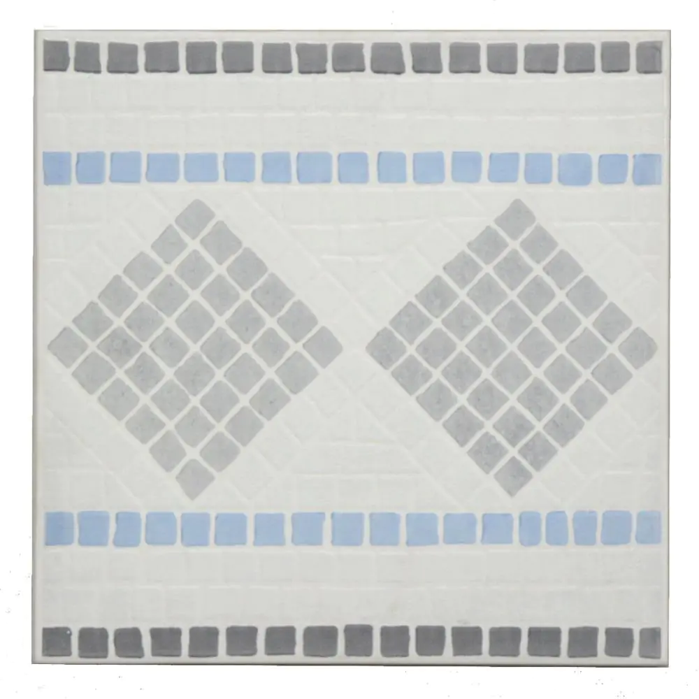 Bodenfliese Villeroy & Boch E555 3152 FE0R Century grau blau 22x22 cm I.Sorte Bodenfliese Villeroy & Boch E555 3152 FE0R Century grau blau 22x22 cm I.Sorte