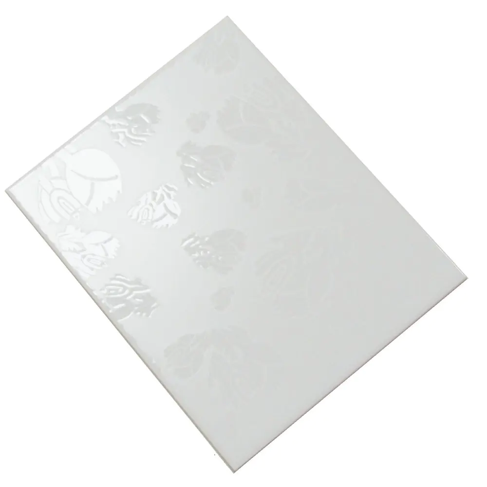 Wandfliese Bremer Wandplatten E1047 FLC 40 weiß Blumen 20x25 cm Wandfliese Bremer Wandplatten E1047 FLC 40 weiß Blumen 20x25 cm