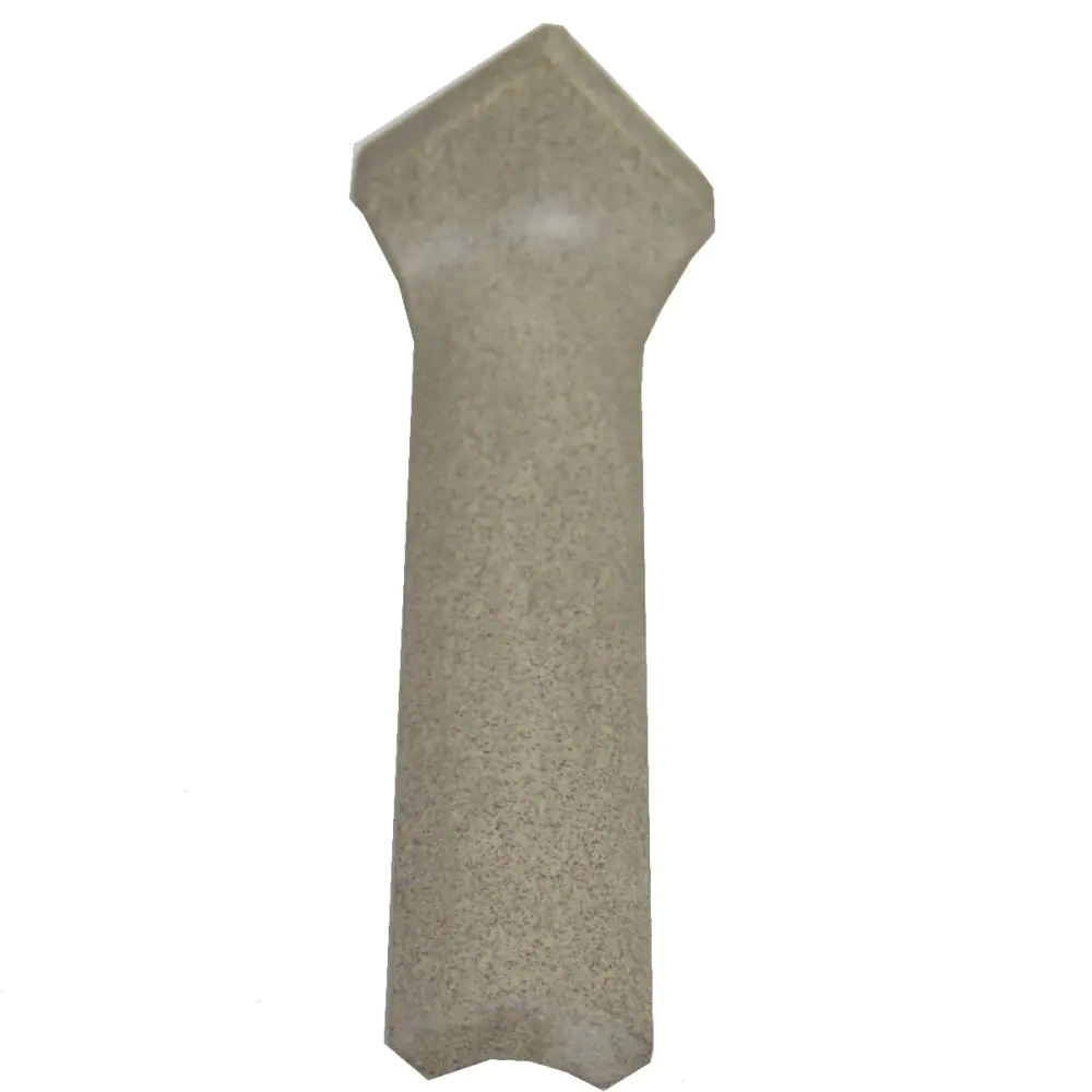Hohlkehlsockel Aussenecke Ostara E2392 grau 4x15,5 cm