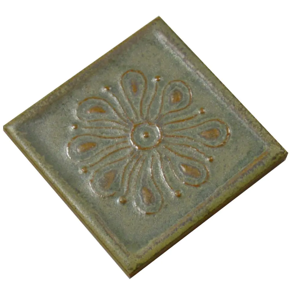 Bodenfliese Dekor Agrob Buchtal E2780 Jamaika oliv grün braun 12x12 cm I.Sorte Bodenfliese Dekor Agrob Buchtal E2780 Jamaika oliv grün braun 12x12 cm I.Sorte