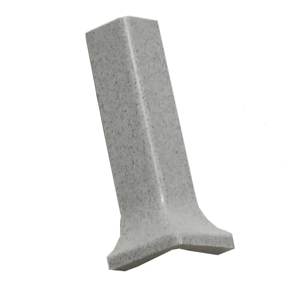 Hohlkehlsockel Aussenecke Ostara E3081 437110 grau 2,5x11 cm