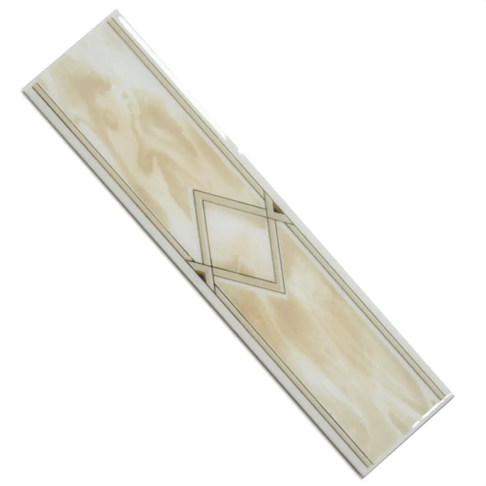 Bordüre Omega Nr.172 DN4 Danubio 4 beige creme gold 8x33,5 cm I.Sorte Bordüre Omega Nr.172 DN4 Danubio 4 beige creme gold 8x33,5 cm I.Sorte