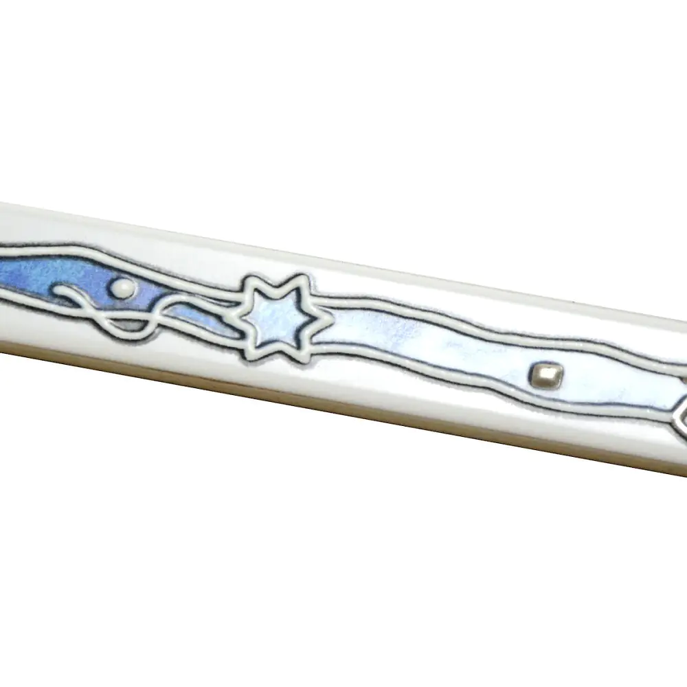 Bordüre HPH Placke E1204 Mini-ADEMU2-A weiß blau 3,5x25 cm Bordüre HPH Placke E1204 Mini-ADEMU2-A weiß blau 3,5x25 cm