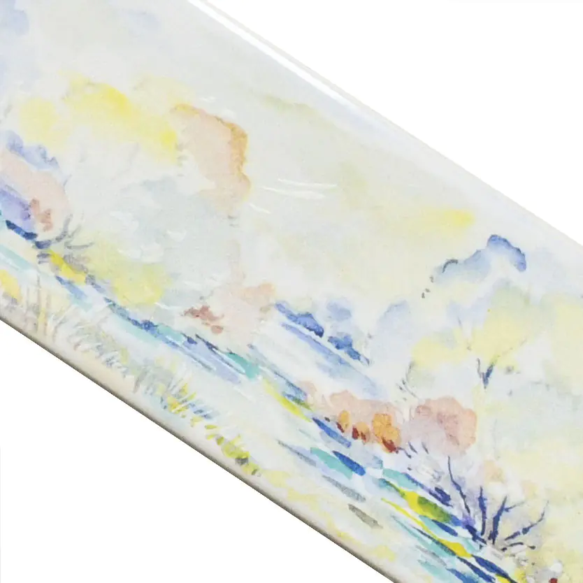 Bordüre Villeroy & Boch Nr.858 1361 AN14 mehrfarbig 6,5x20 cm I.Sorte Bordüre Villeroy & Boch Nr.858 1361 AN14 mehrfarbig 6,5x20 cm I.Sorte