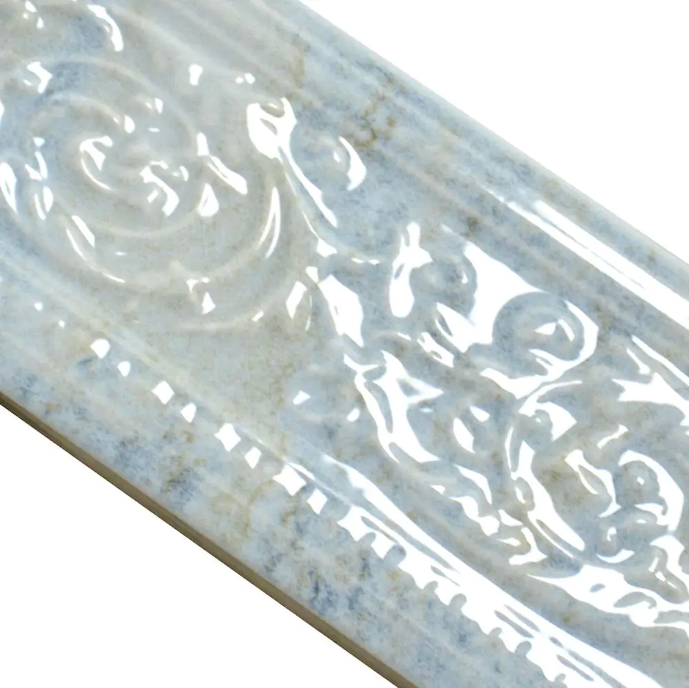 Bordüre Porcelanosa Nr.430 Florencia celeste blau 10x20 cm Bordüre Porcelanosa Nr.430 Florencia celeste blau 10x20 cm