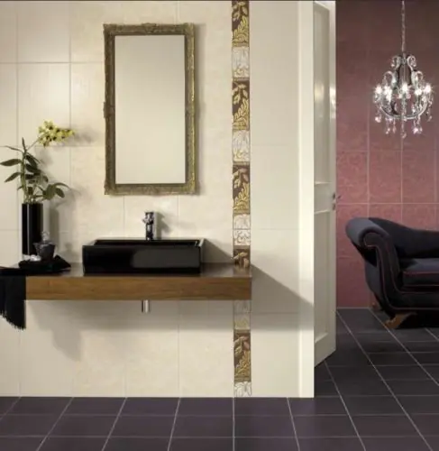 Wandfliese Dekor Villeroy & Boch E397 1577 NB31 New Glory creme 30x45 cm I.Sorte Wandfliese Dekor Villeroy & Boch E397 1577 NB31 New Glory creme 30x45 cm I.Sorte