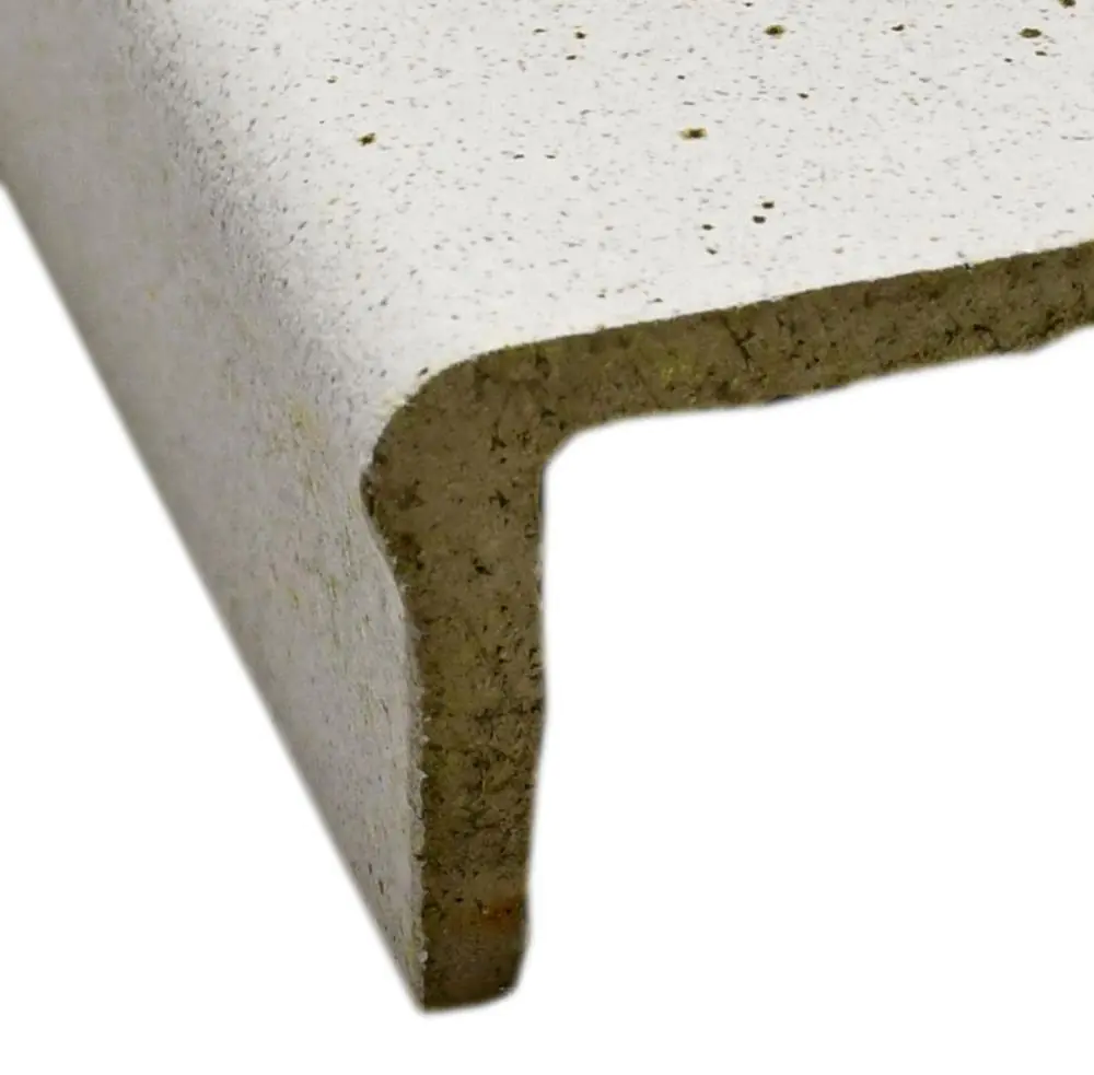 Treppenauftritt Schenkel E4602 Bullnose grau 11x24,5 cm