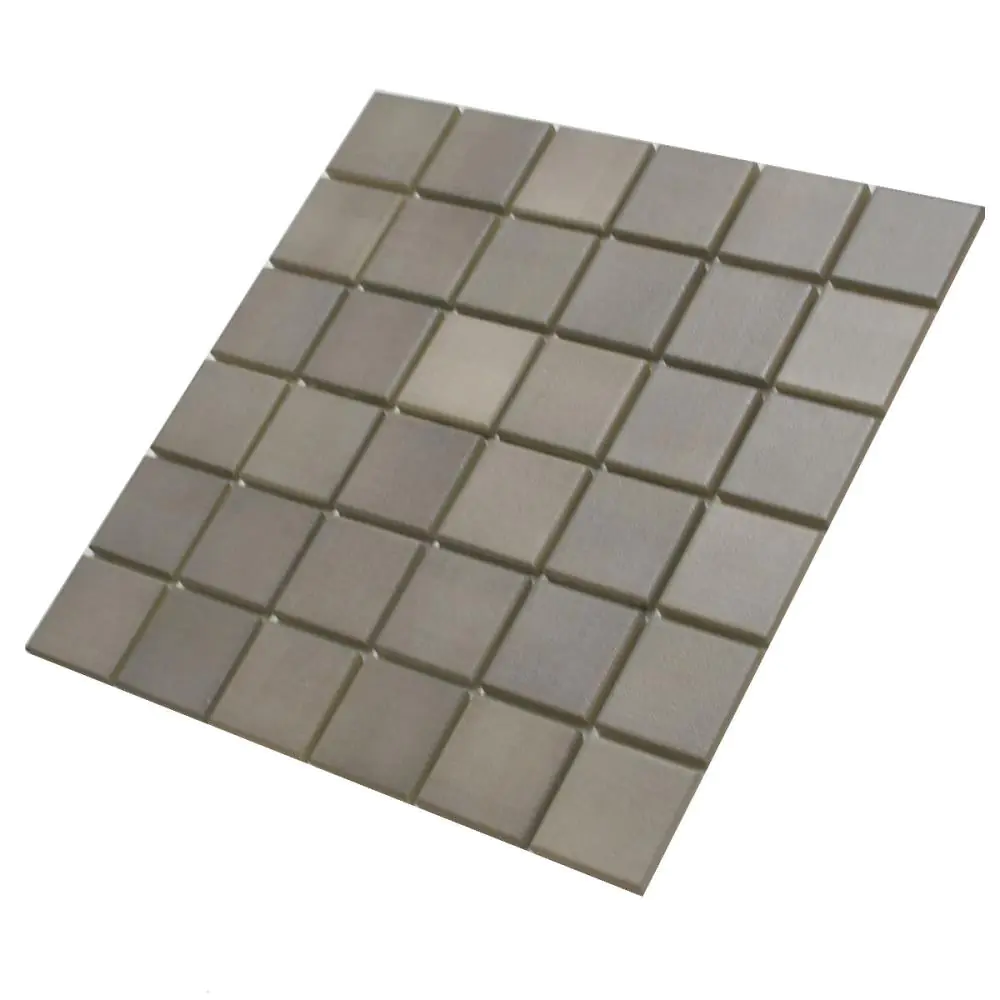 Mosaik Jasba E2961 6557H Highlands Secura torfgrau grau 31x31 cm I.Sorte Mosaik Jasba E2961 6557H Highlands Secura torfgrau grau 31x31 cm I.Sorte