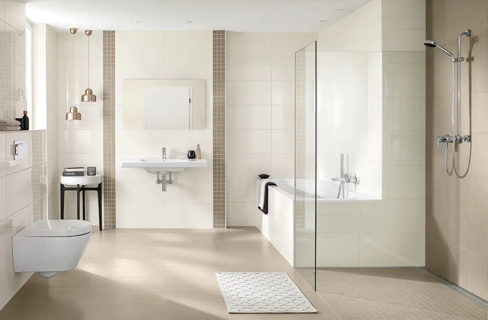 Wandfliese Villeroy & Boch E4408 1321 SW01 White & Cream weiß 30x90 cm I.Sorte